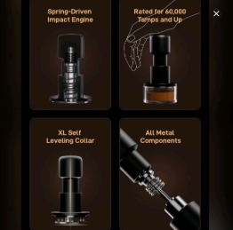 Timemore Impulse Impact Tamper alat tamping espresso tamper manual