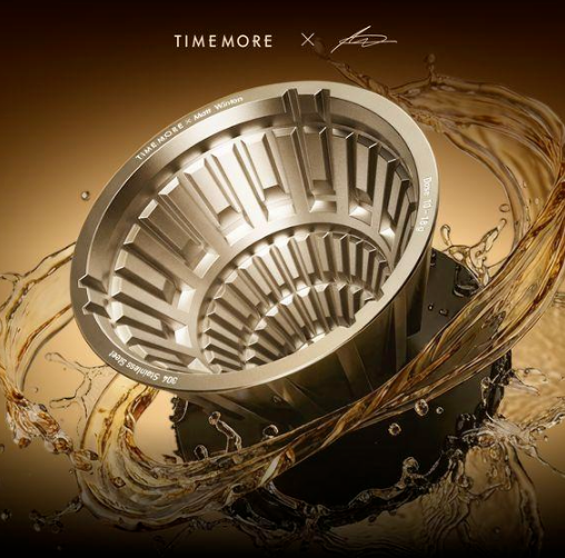 Timemore Vector x Matt Winton Dripper Stainless Steel Vector Coffee Dripper