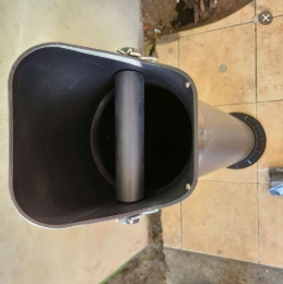 Cafede kona standing knocking bucket knock box berdiri wadah ampas kopi