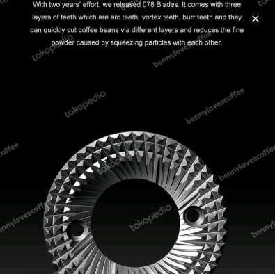 Timemore Sculptor 078 electric coffee grinder kopi listrik elektrik