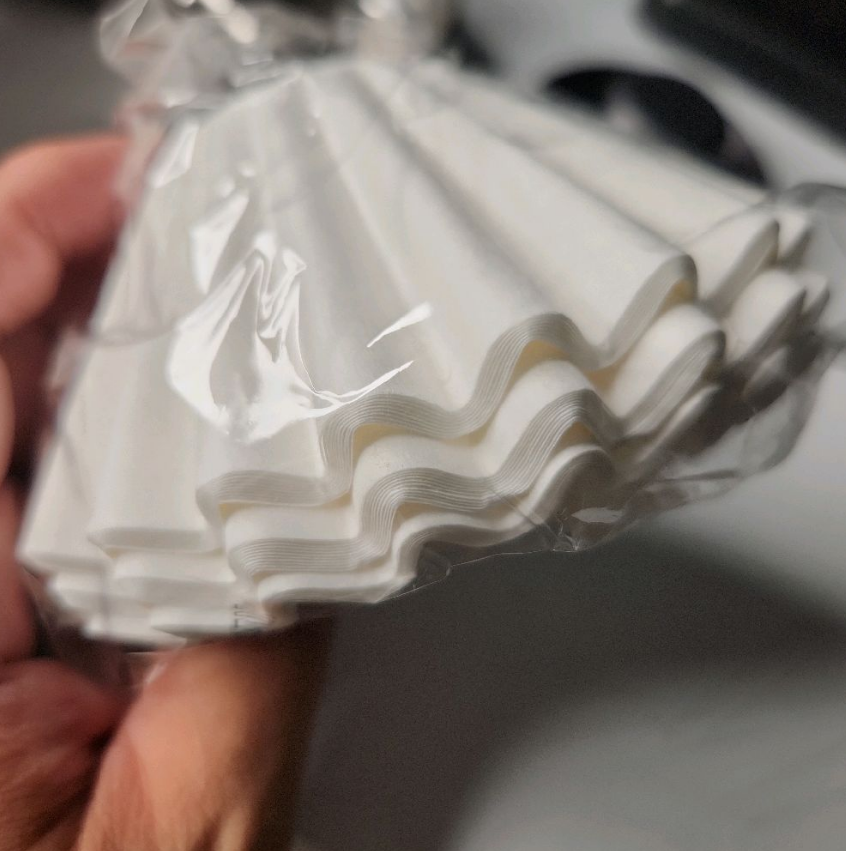 Lyocell paper filter wave 155 fast pour