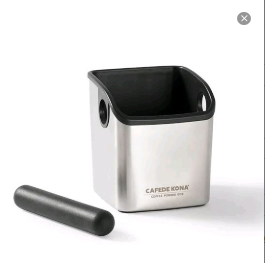 Cafede kona knock box 700 ml tempat ampas puck espresso