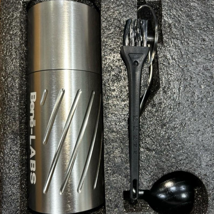 Bene-LABS Hand Grinder Stainless Steel M60 Alat Penggiling Tangan Berkualitas Tinggi untuk Kebutuhan Dapur Anda